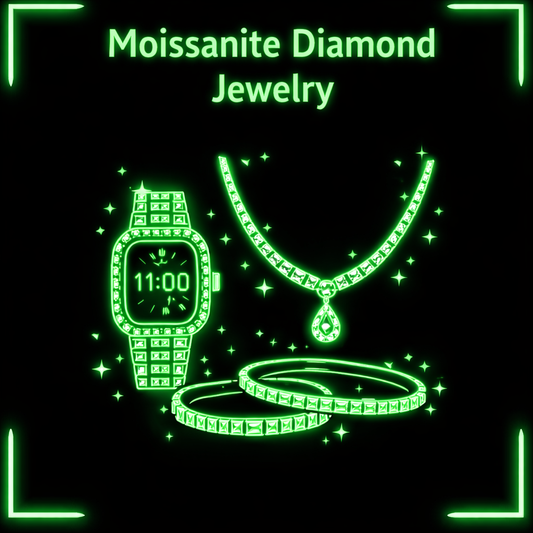 Moissanite Jewelry Bundle